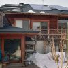 新潟の家での太陽光発電パネルと雪の計画