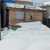 耐雪2.5m今朝白町の家　防水と外壁材の厚さ