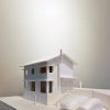 長野県青木村の家の模型完成