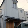 名古屋市千種の家　完成間近